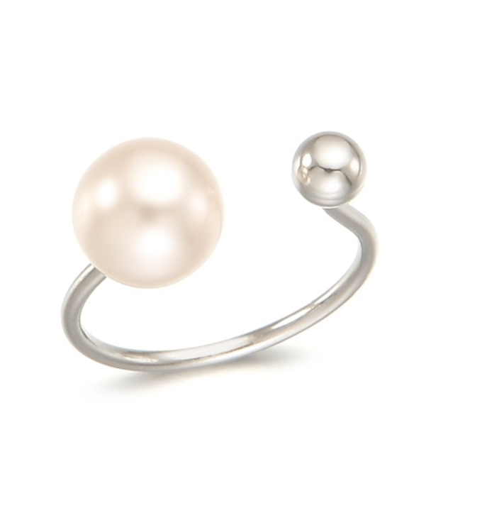 Unbalance pearl ring