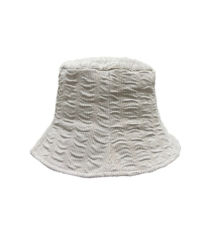 Wave Lamp Bucket Hat - ivory